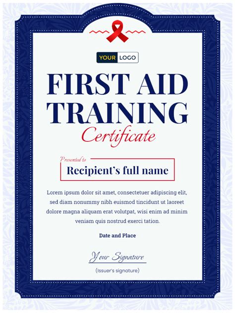 first aid certificate online free.